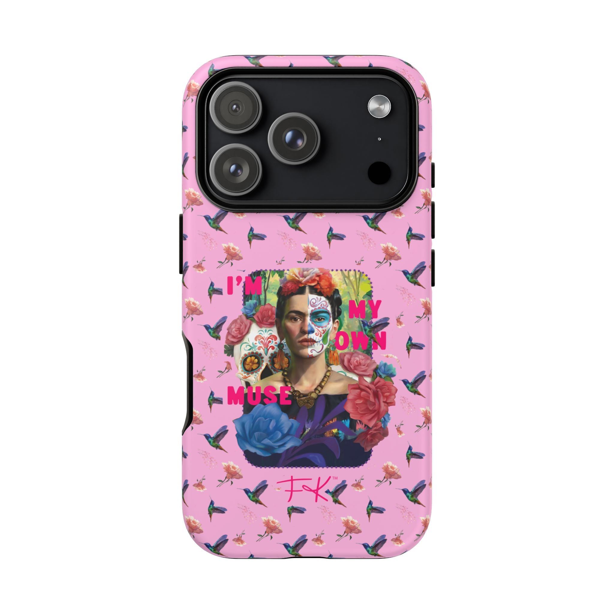 Frida Kahlo - I Am My Own Muse - Colorful Art Phone Case