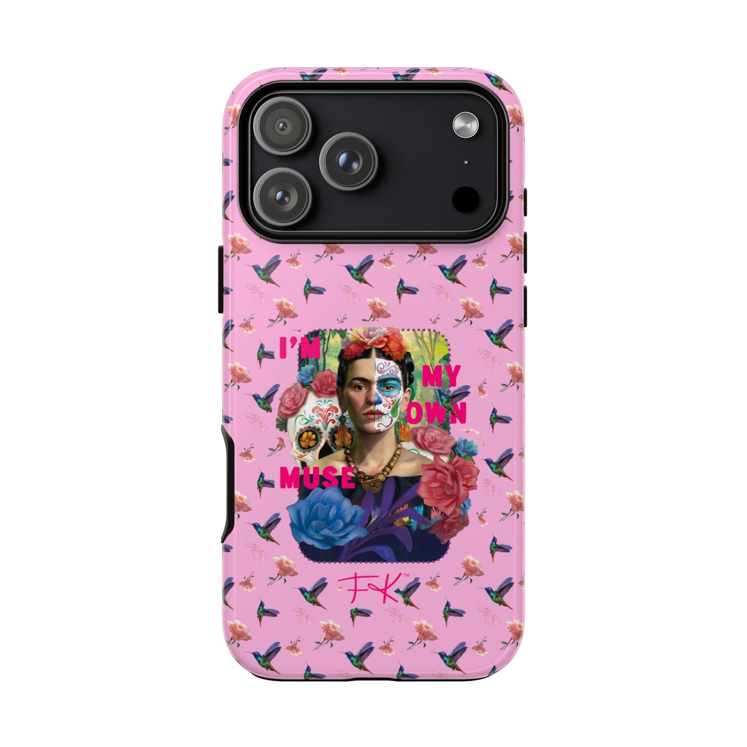 Frida Kahlo - I Am My Own Muse - Colorful Art Phone Case