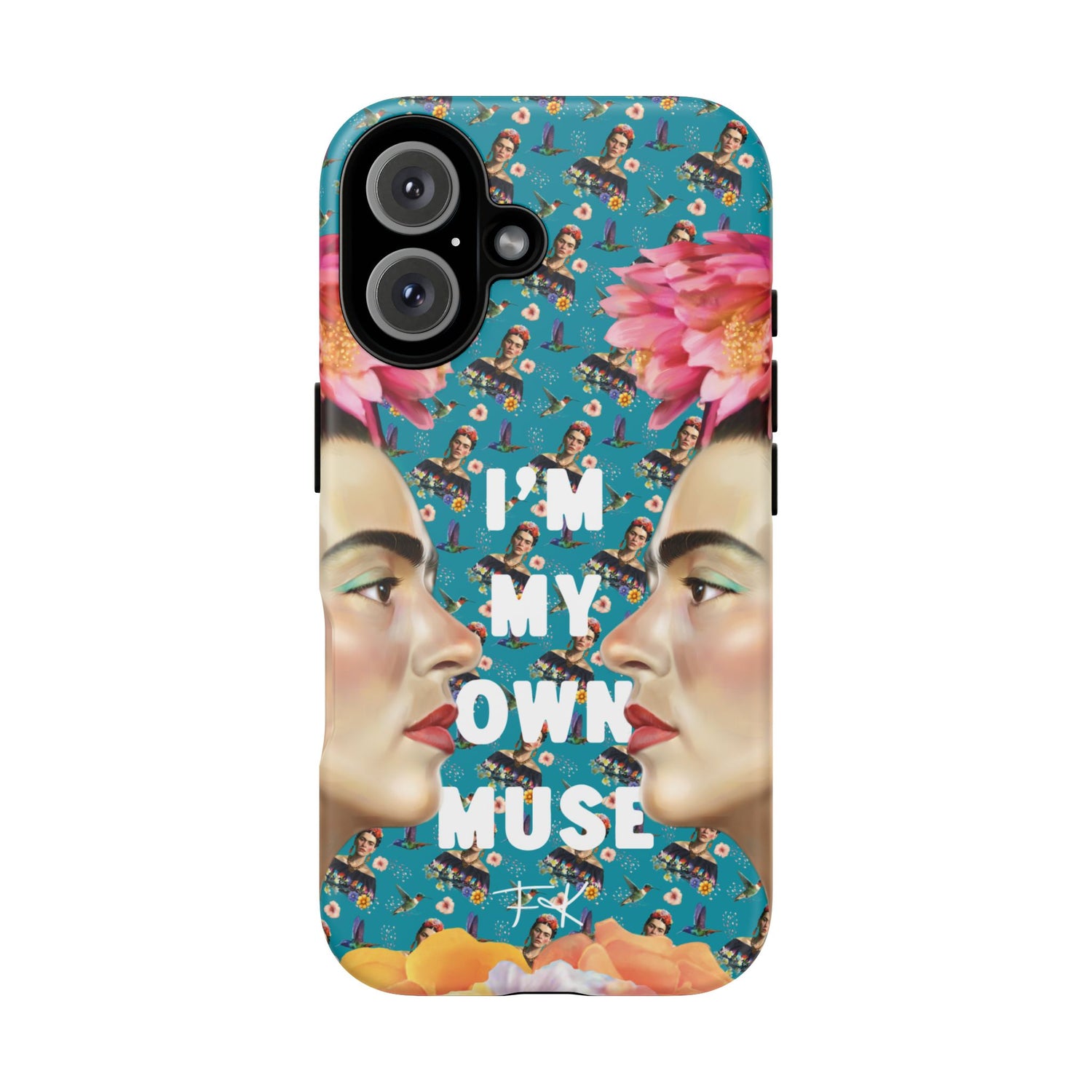 Frida Kahlo - I Am My Own Muse - Colorful Art Phone Case