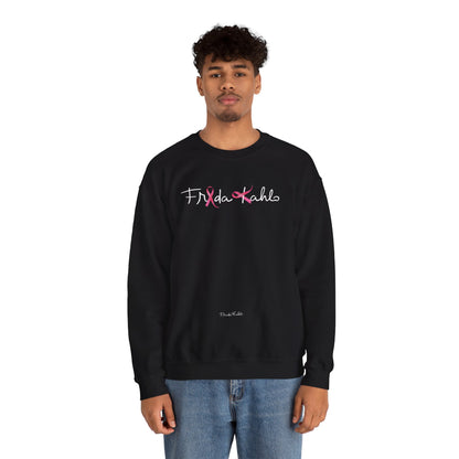 Frida Kahlo Inspired Sweatshirt - Breast Cancer Awareness Collection