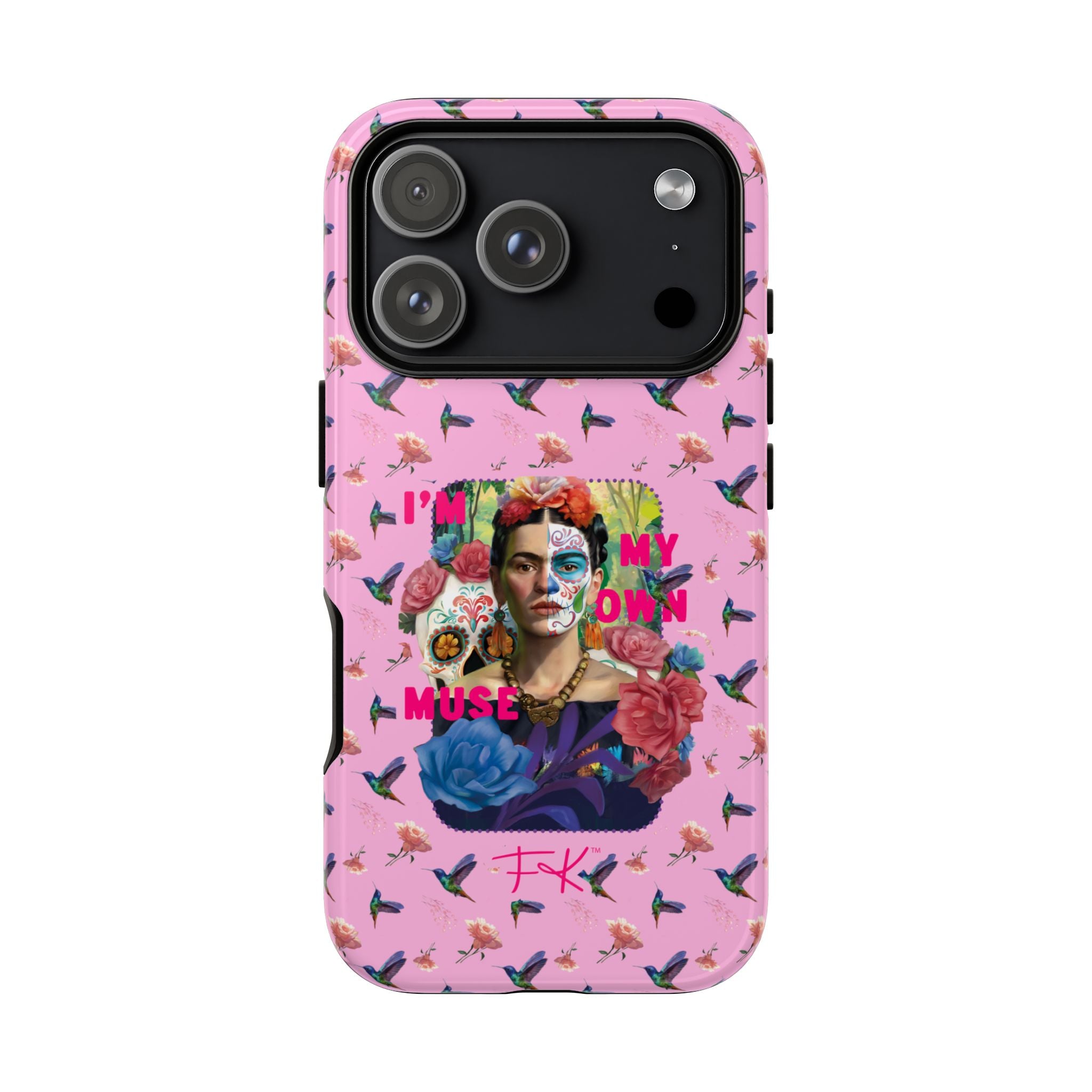 Frida Kahlo - I Am My Own Muse - Colorful Art Phone Case