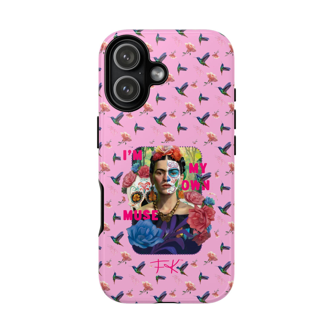Frida Kahlo - I Am My Own Muse - Colorful Art Phone Case