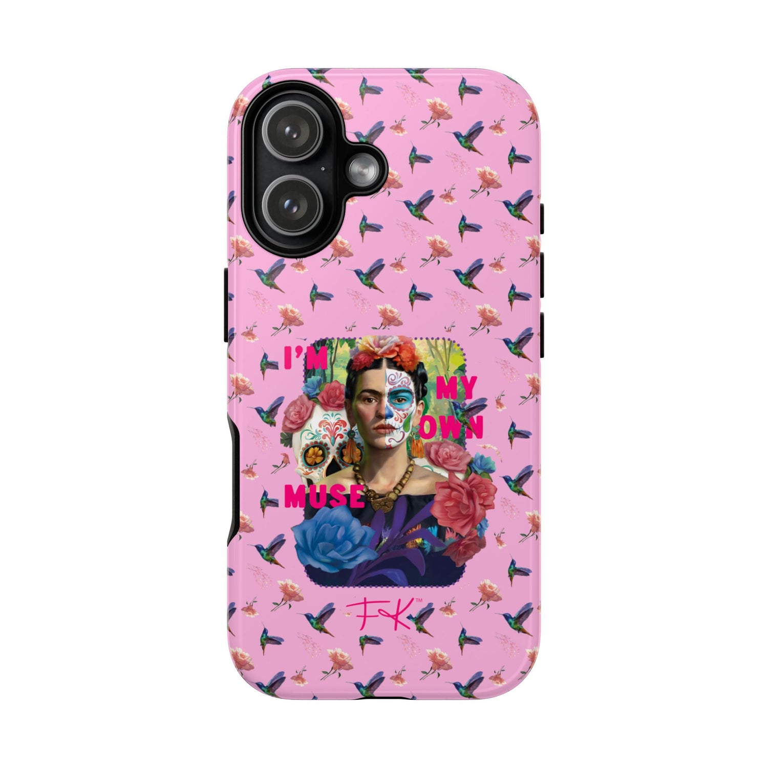 Frida Kahlo - I Am My Own Muse - Colorful Art Phone Case