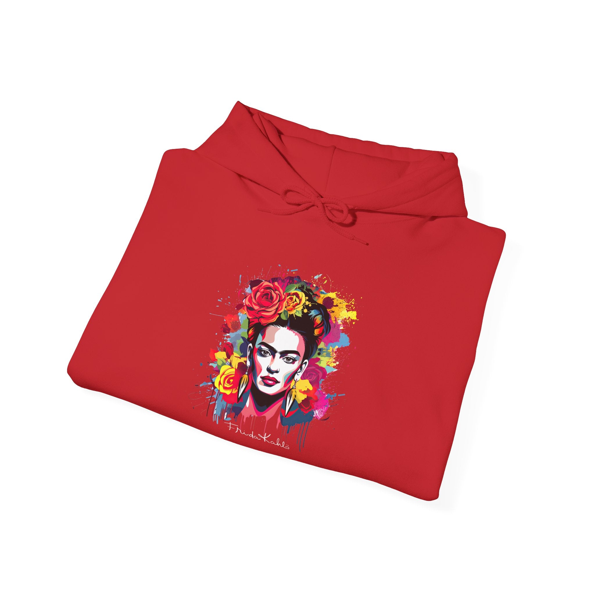 Frida Kahlo Art Hoodie — Colorful Design
