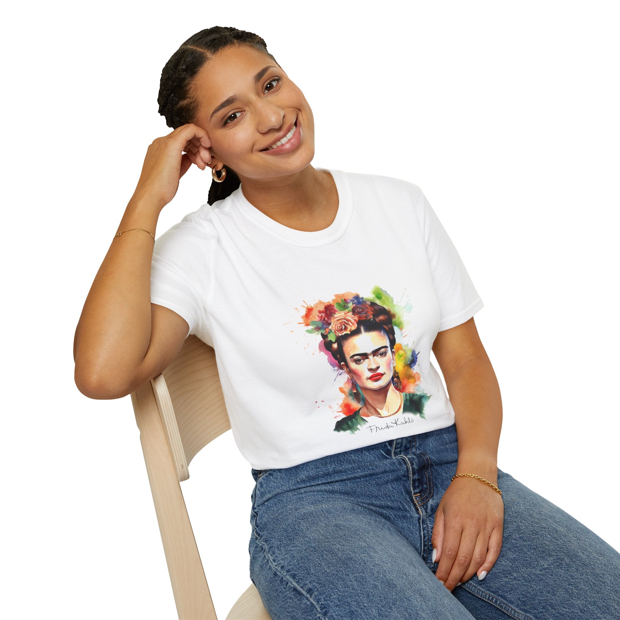 Frida Kahlo Colorful Unisex T-Shirt