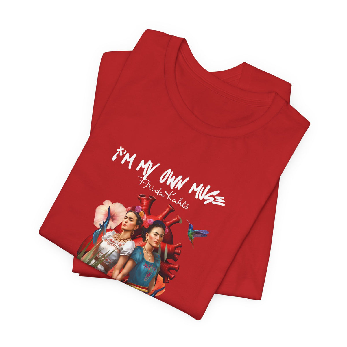 Frida Kahlo Anatomical Heart Embrace T-Shirt