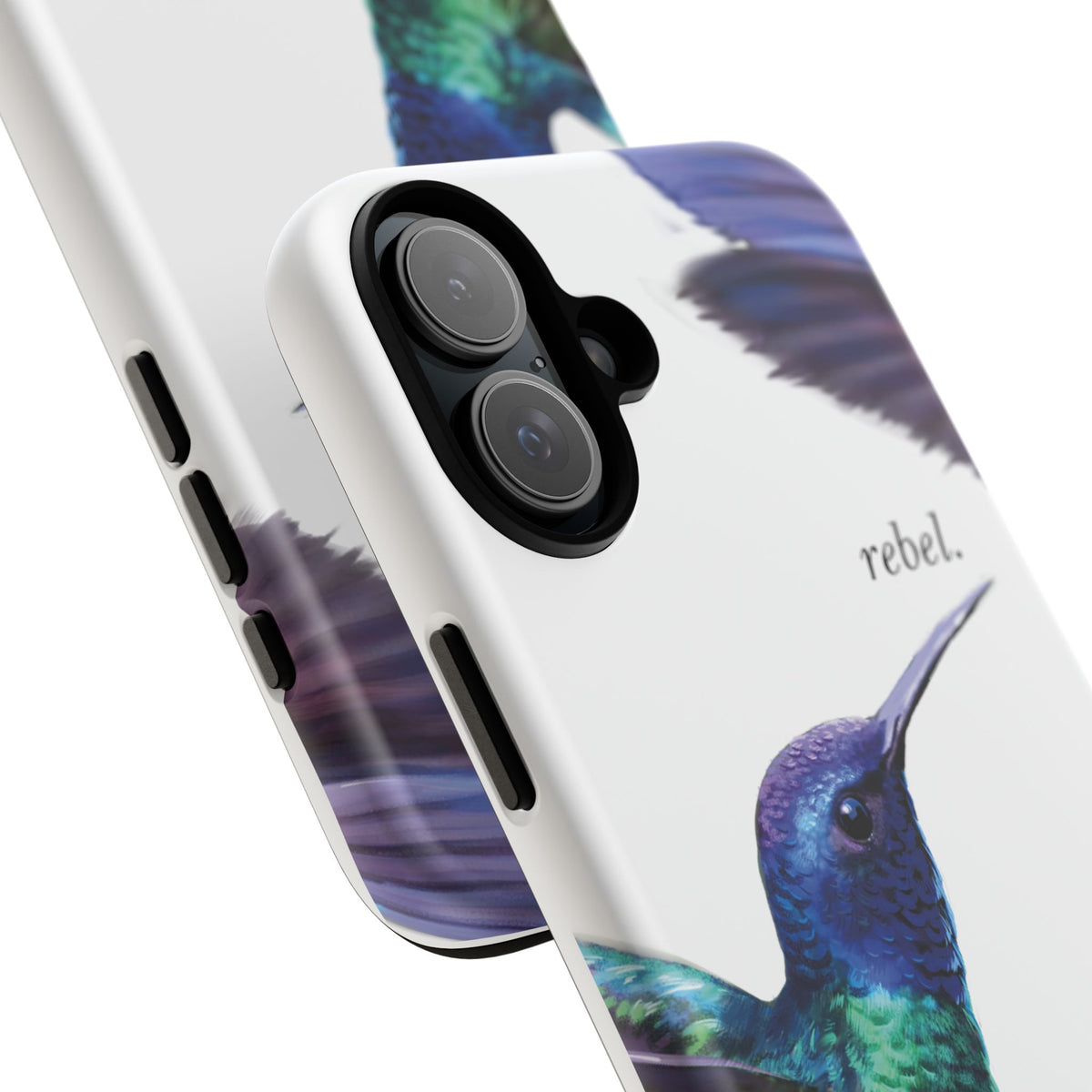 Frida Kahlo Rebel Hummingbird iPhone Case