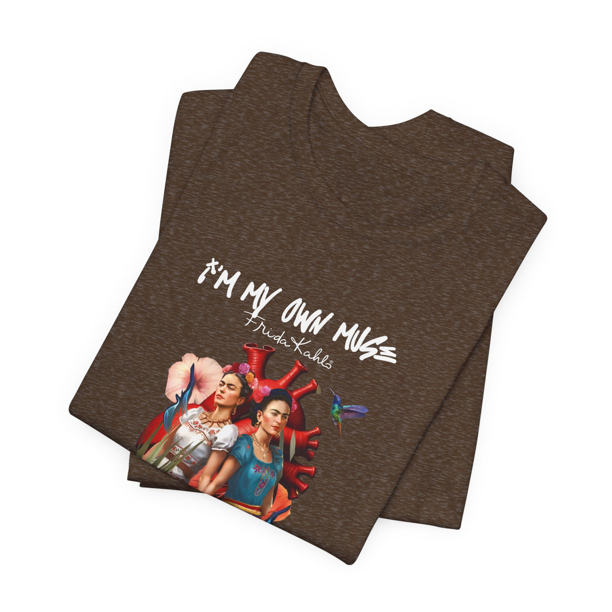 Frida Kahlo Anatomical Heart Embrace T-Shirt