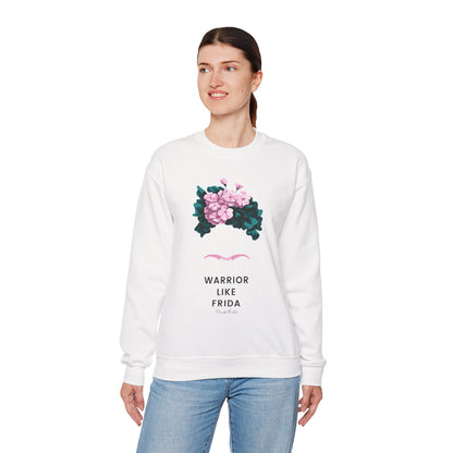 Frida Kahlo Inspired Sweatshirt - Breast Cancer Awareness Collection