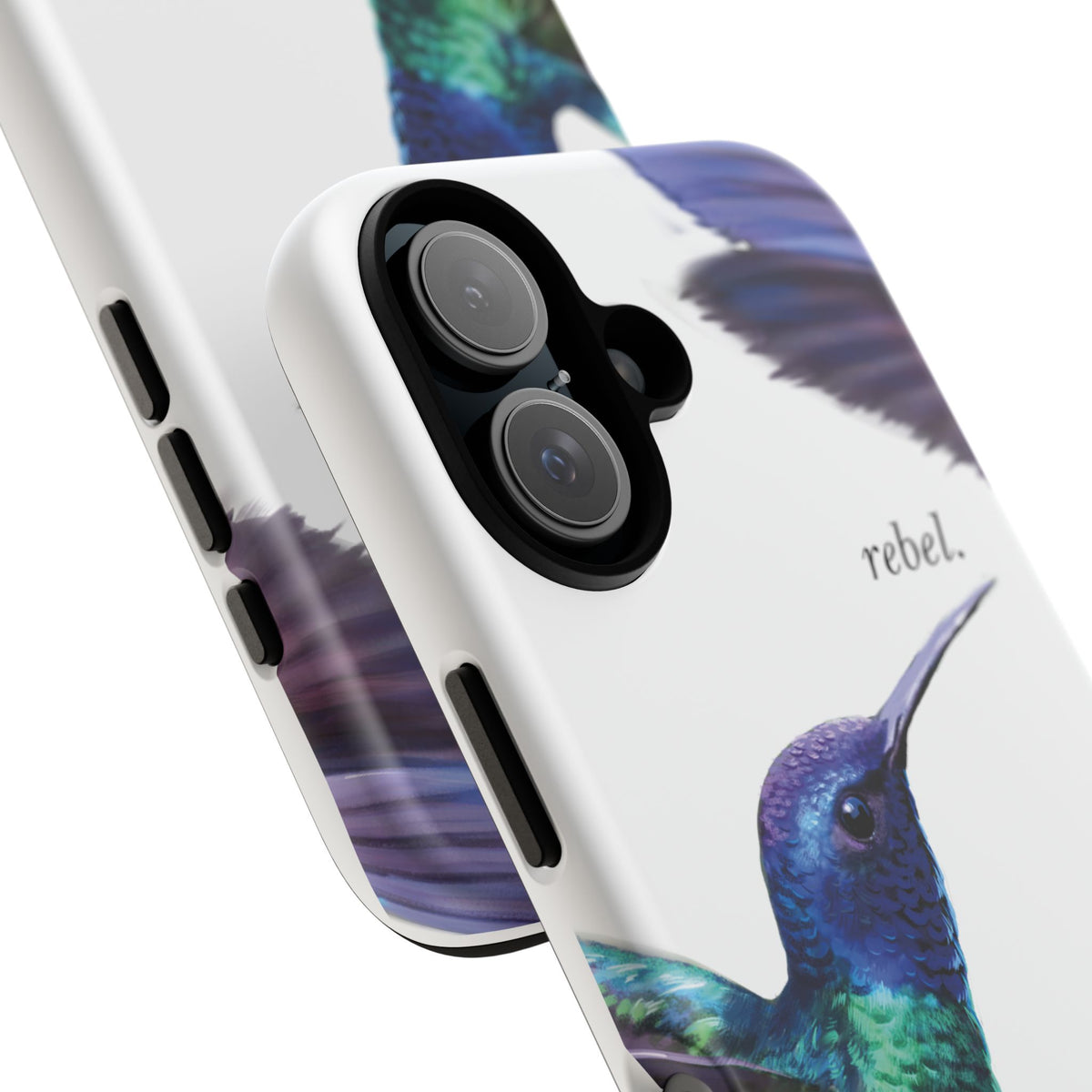 Frida Kahlo Rebel Hummingbird iPhone Case