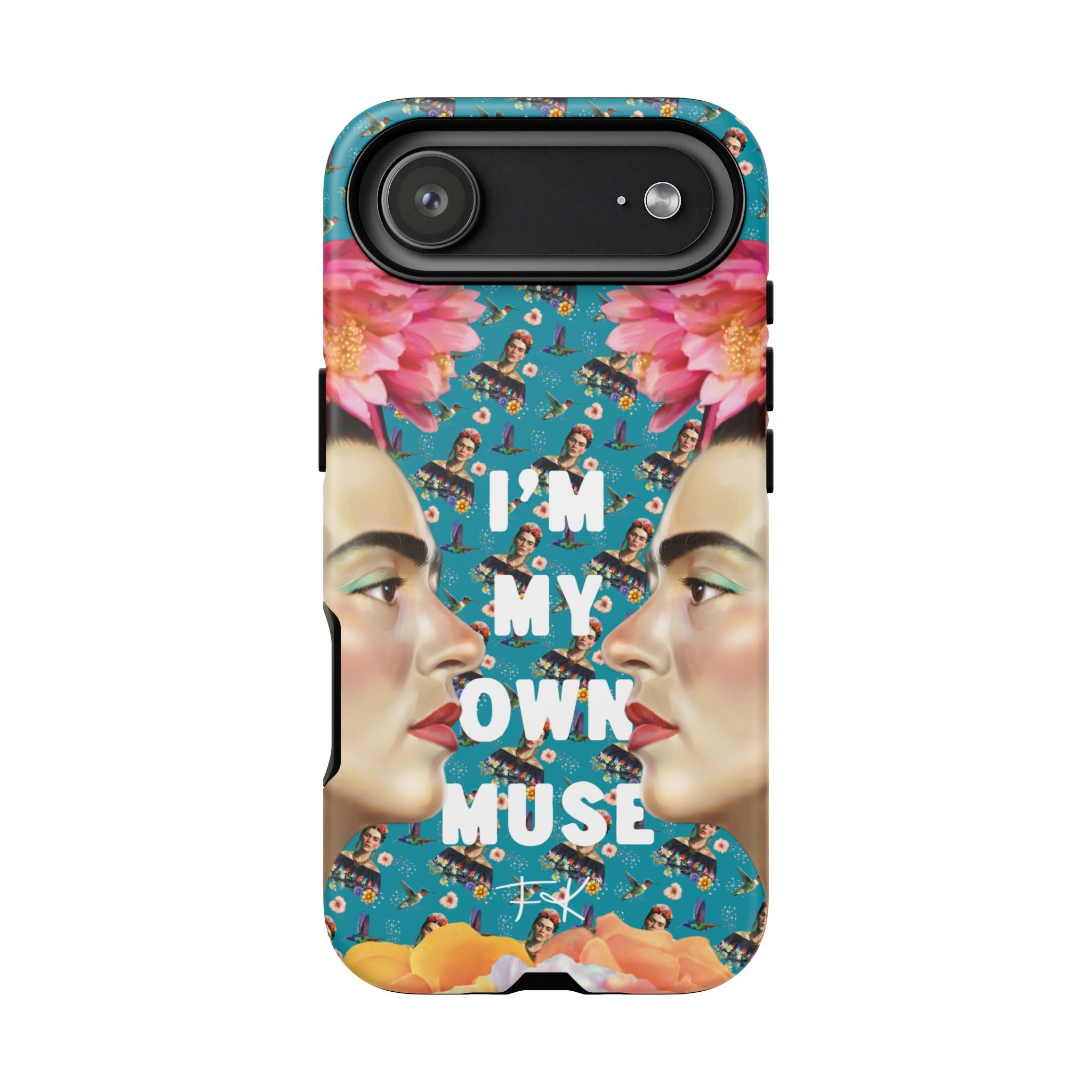 Frida Kahlo - I Am My Own Muse - Colorful Art Phone Case