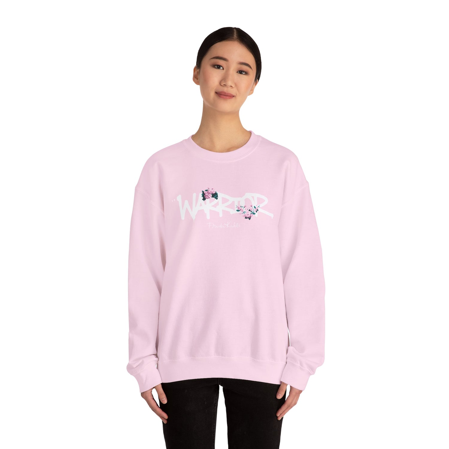 Frida Kahlo Inspired Sweatshirt - Breast Cancer Awareness Collection
