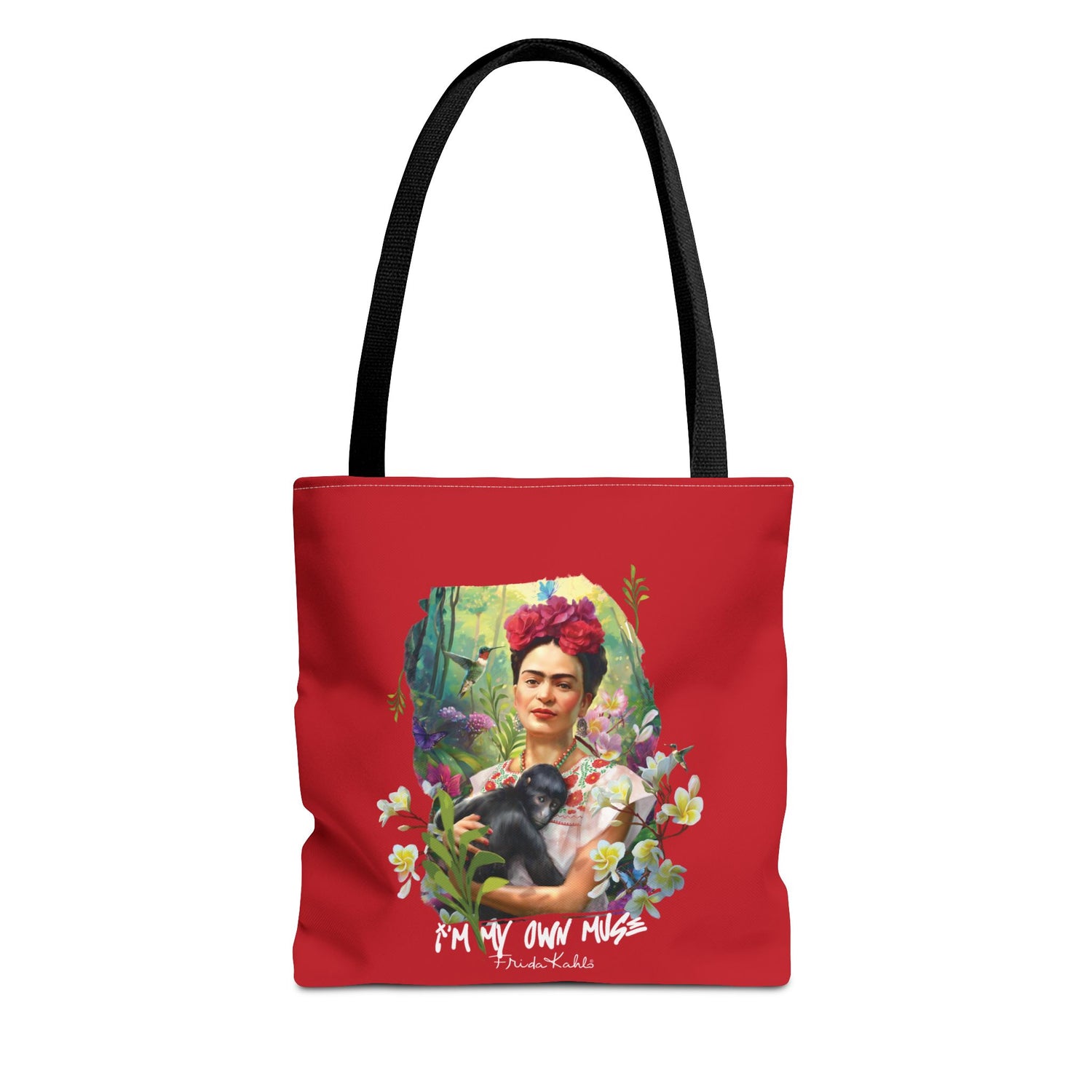 Frida Kahlo Inspired Colorful Art Tote Bag — &