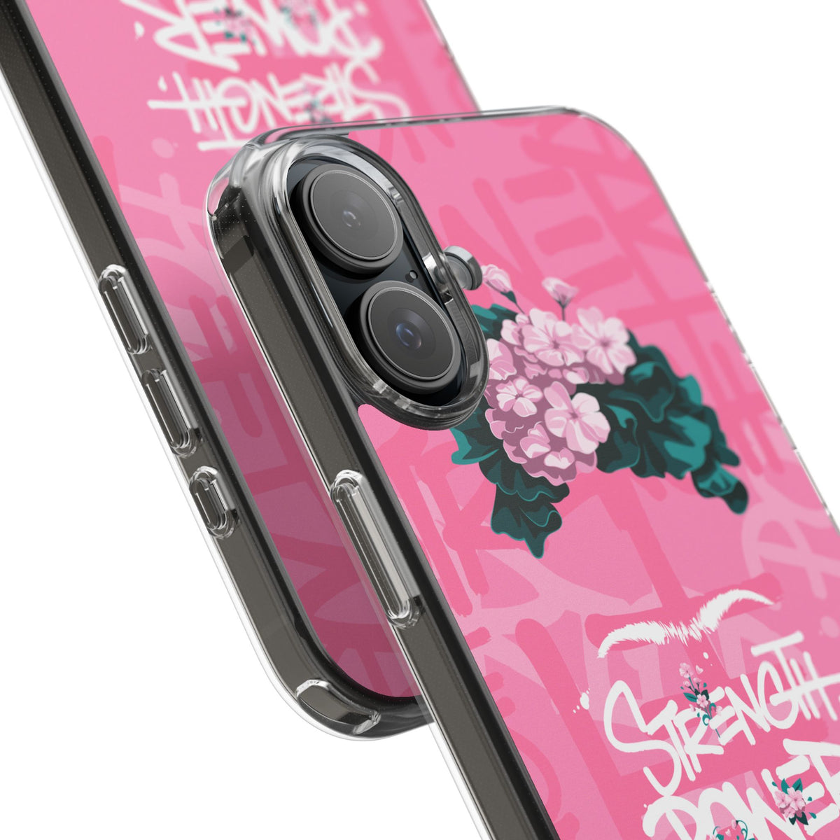 Frida Kahlo Strength Power Warrior iPhone Case - Breast Cancer Awareness