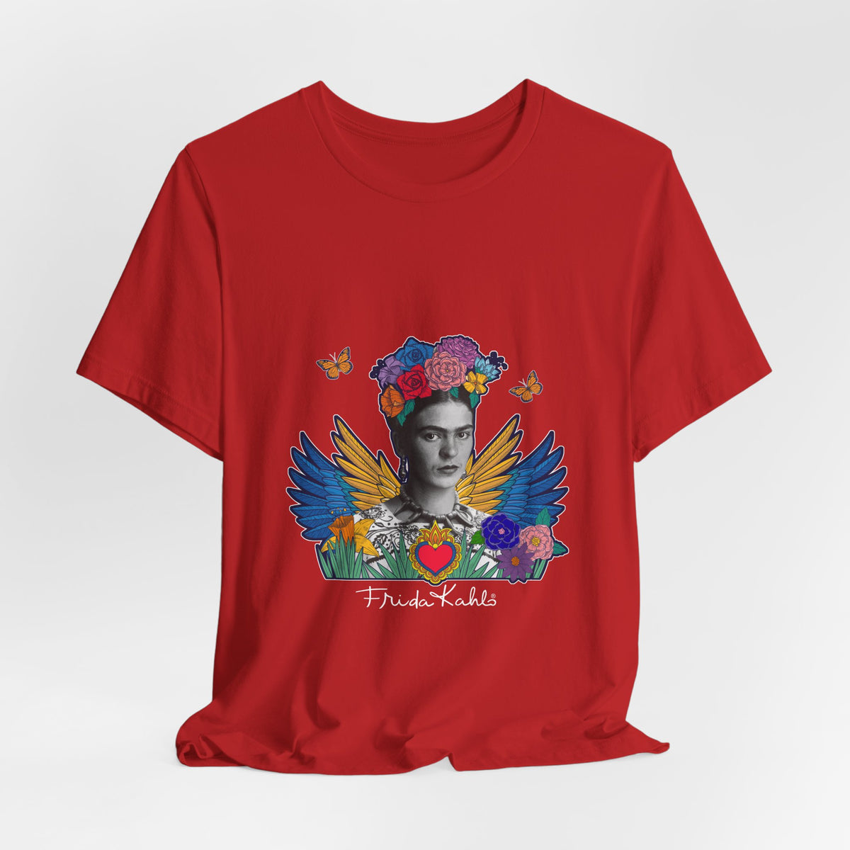 Frida Kahlo Winged Sacred Heart T-Shirt