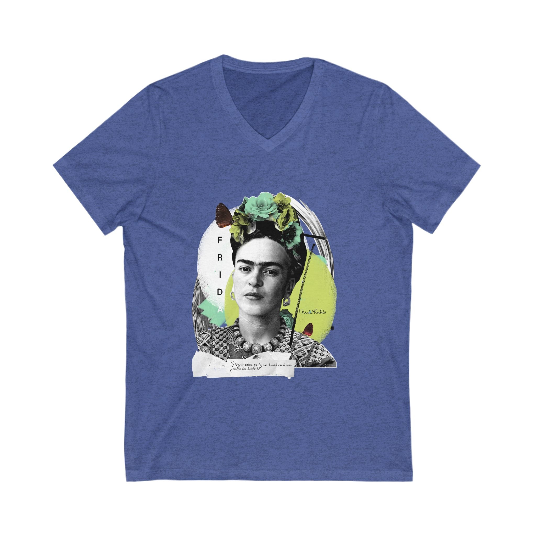 Frida Kahlo V-Neck Tee