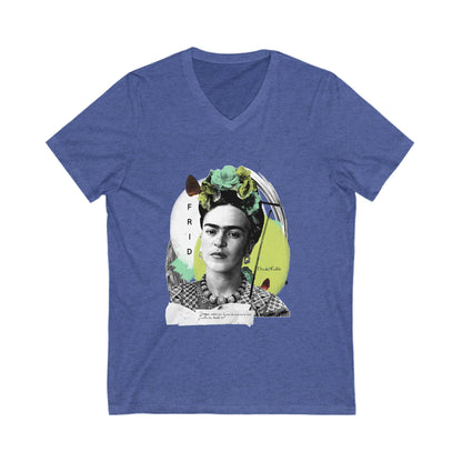 Frida Kahlo V-Neck Tee