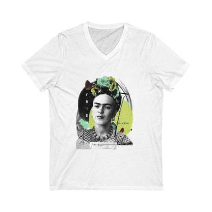 Frida Kahlo V-Neck Tee