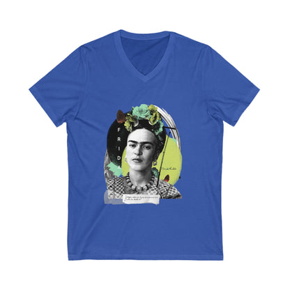 Frida Kahlo V-Neck Tee