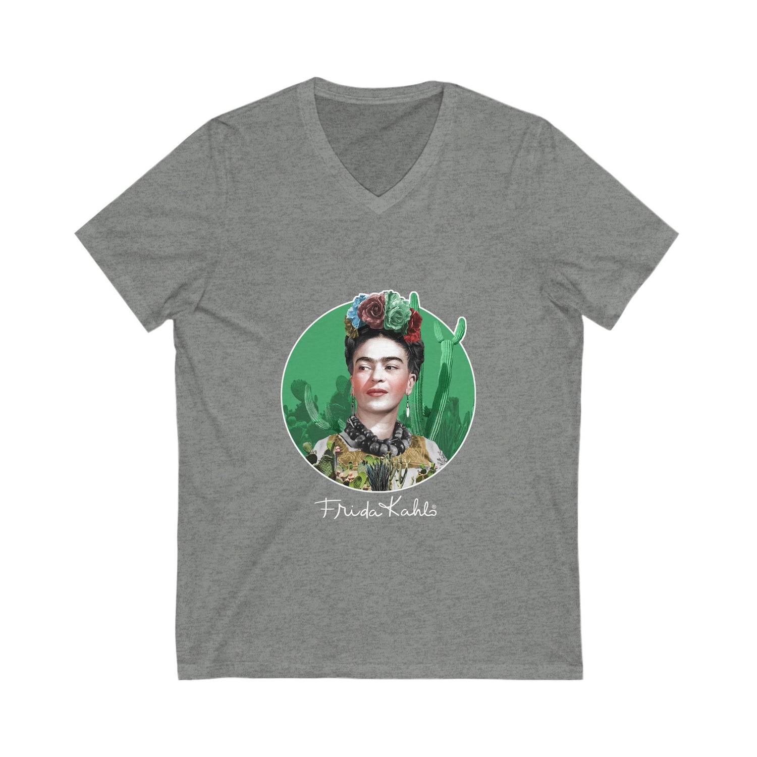 Frida Kahlo V-Neck Tee