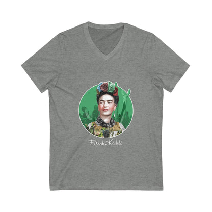Frida Kahlo V-Neck Tee