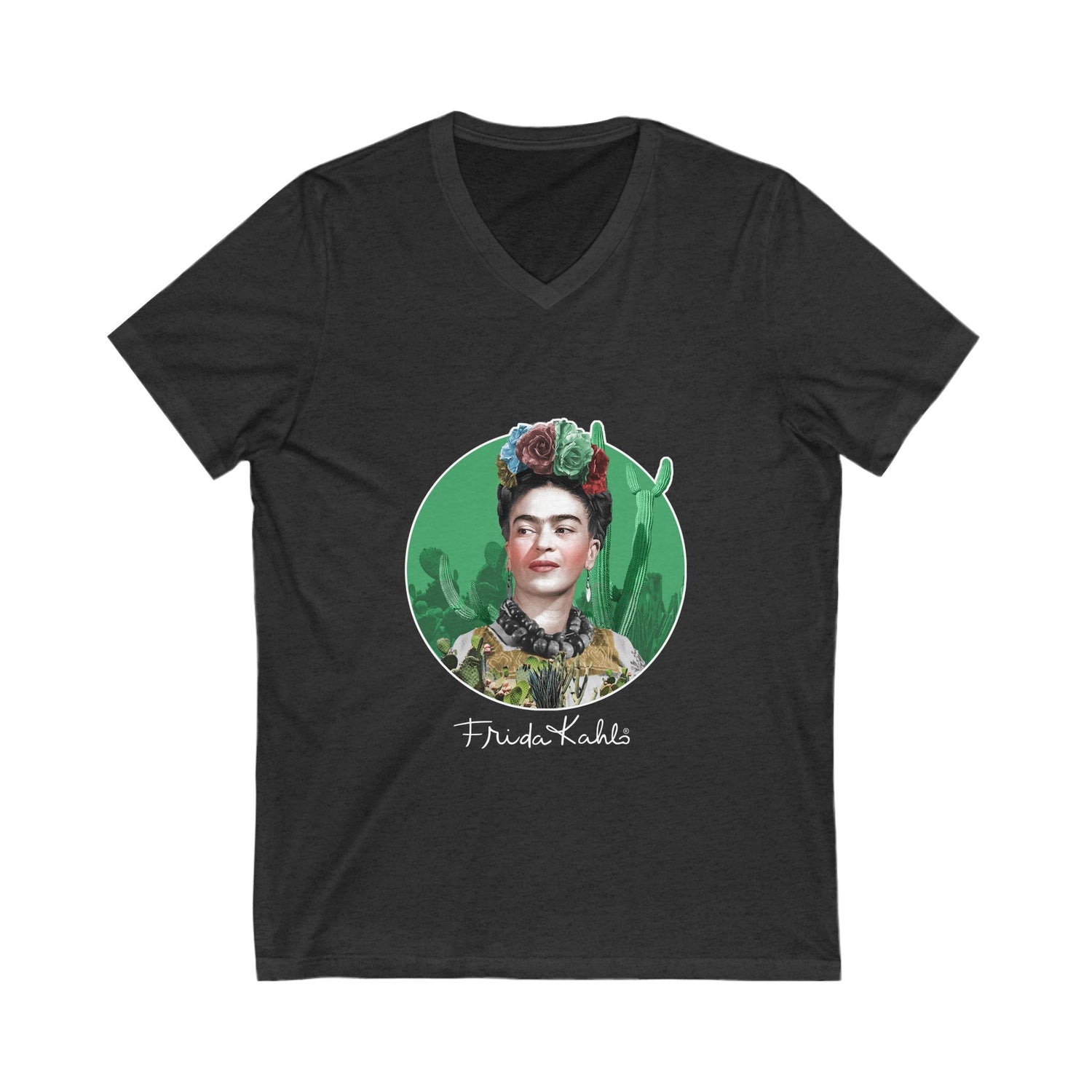 Frida Kahlo V-Neck Tee