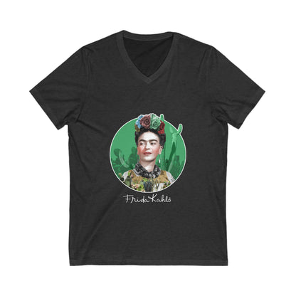 Frida Kahlo V-Neck Tee