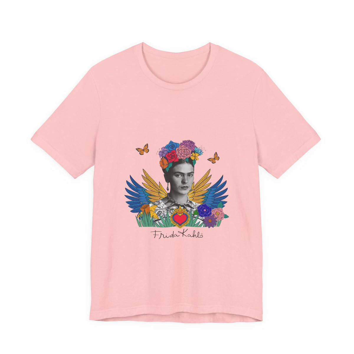 Frida Kahlo Winged Sacred Heart T-Shirt