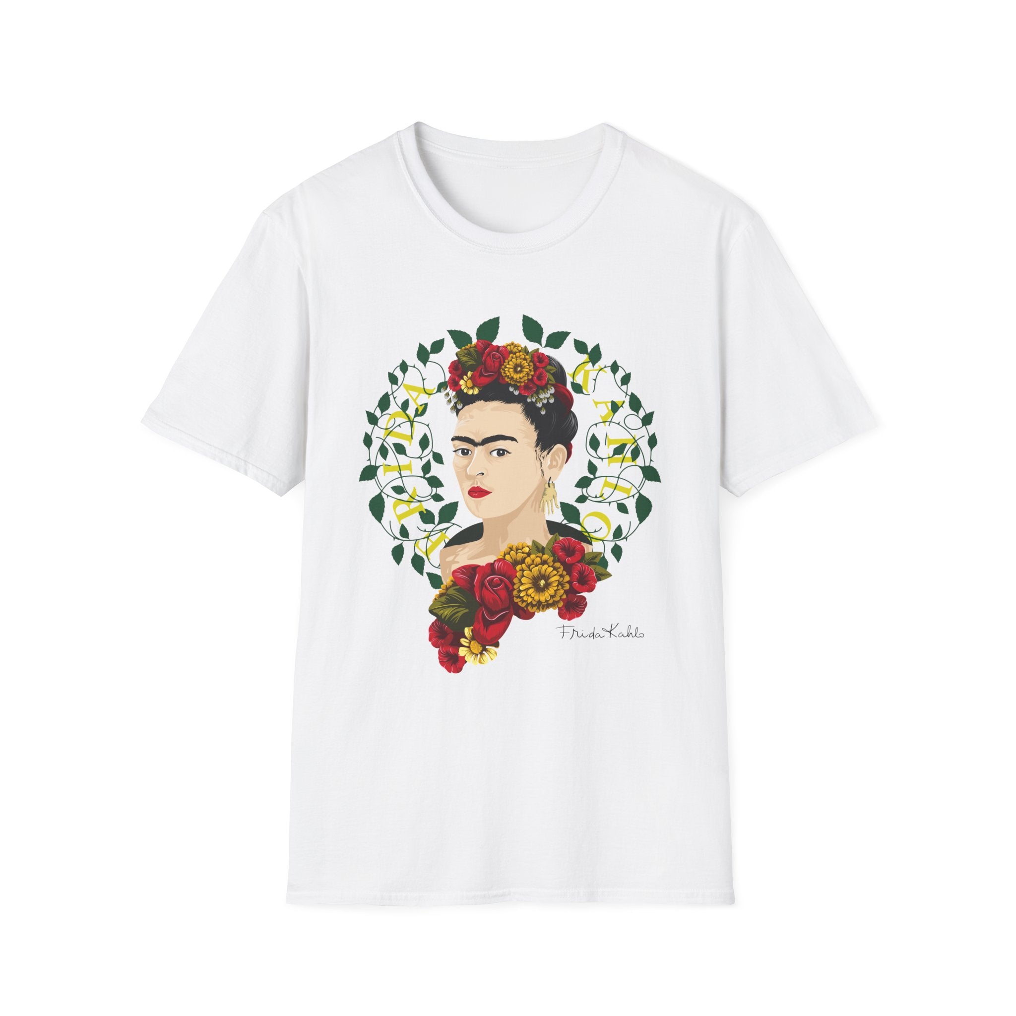 Frida Kahlo Colorful Unisex T-Shirt