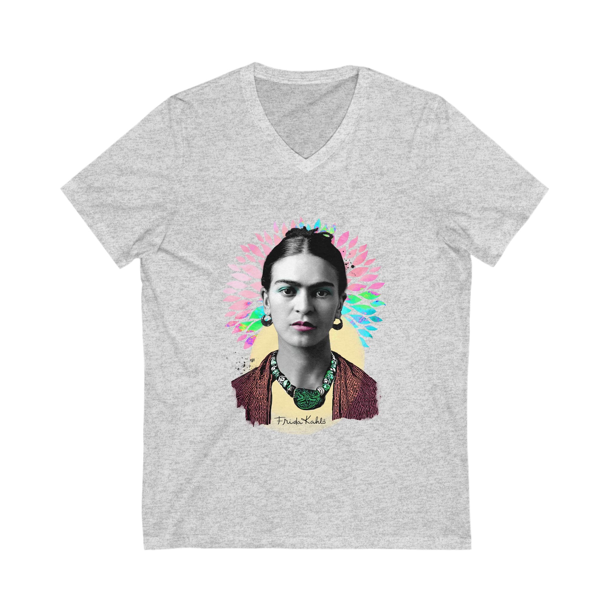 Frida Kahlo V-Neck Tee