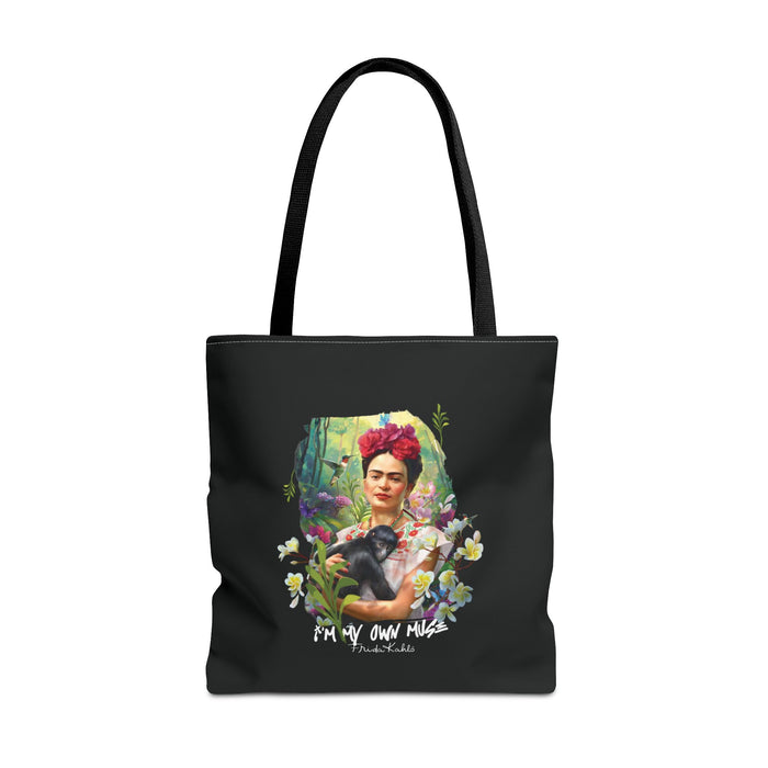 Jungle Monkey Portrait Tote Bag