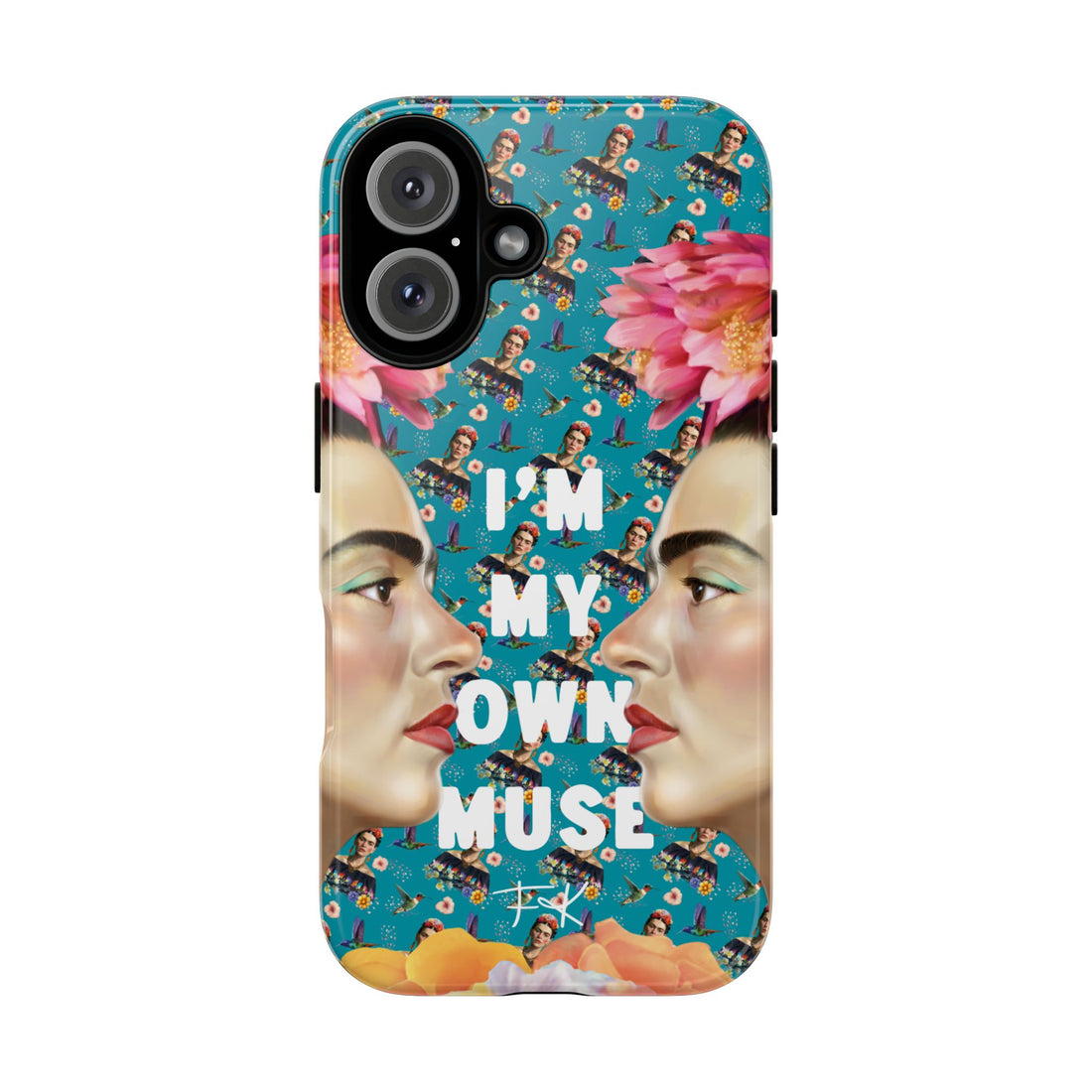 Frida Kahlo - I Am My Own Muse - Colorful Art Phone Case