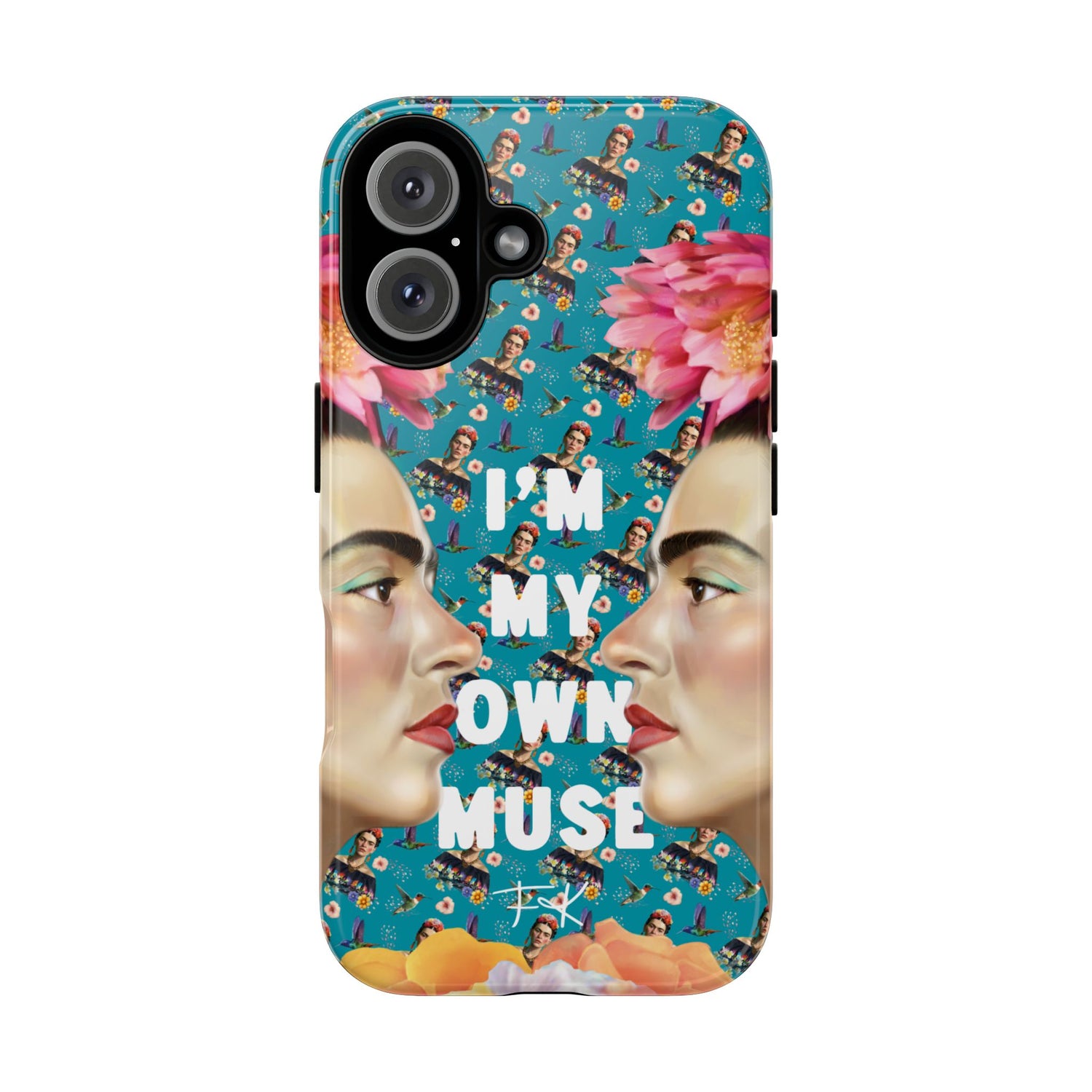 Frida Kahlo - I Am My Own Muse - Colorful Art Phone Case