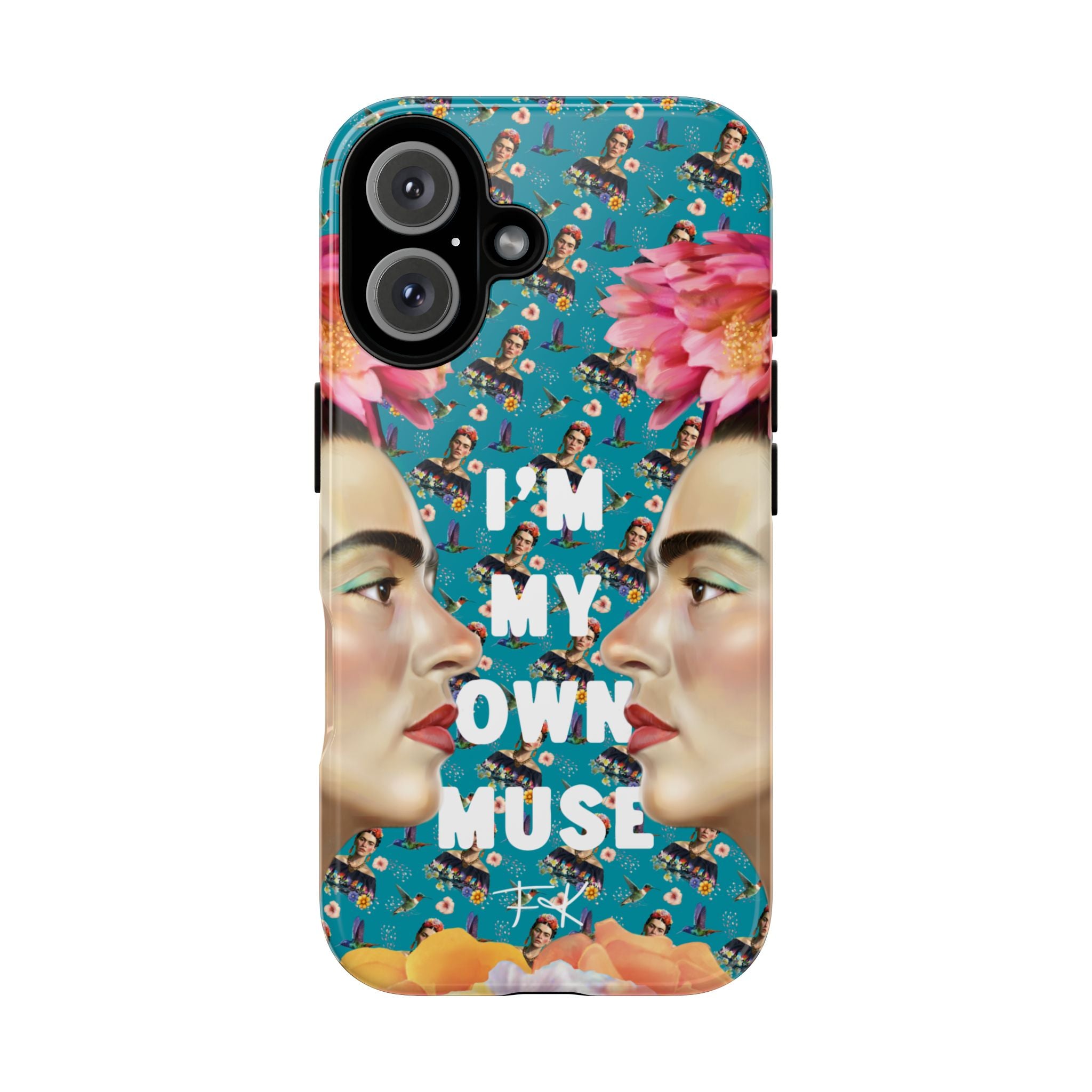 Frida Kahlo - I Am My Own Muse - Colorful Art Phone Case