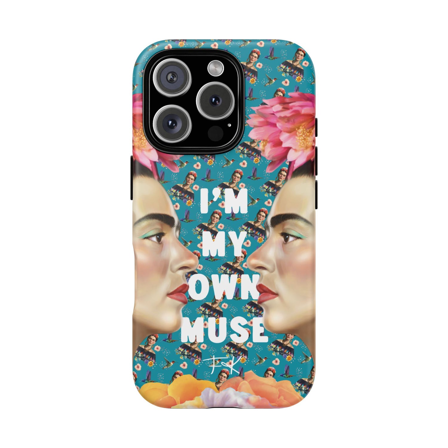 Frida Kahlo - I Am My Own Muse - Colorful Art Phone Case