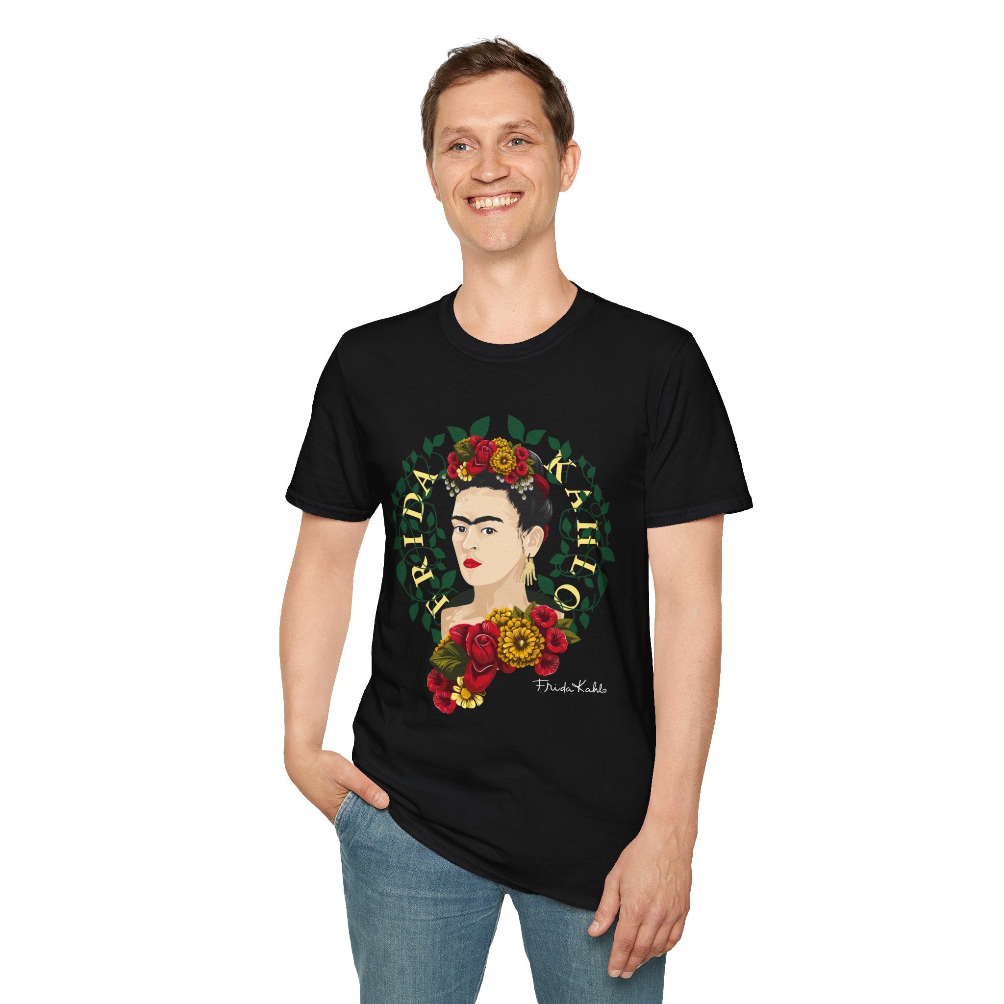 Frida Kahlo Colorful Unisex T-Shirt