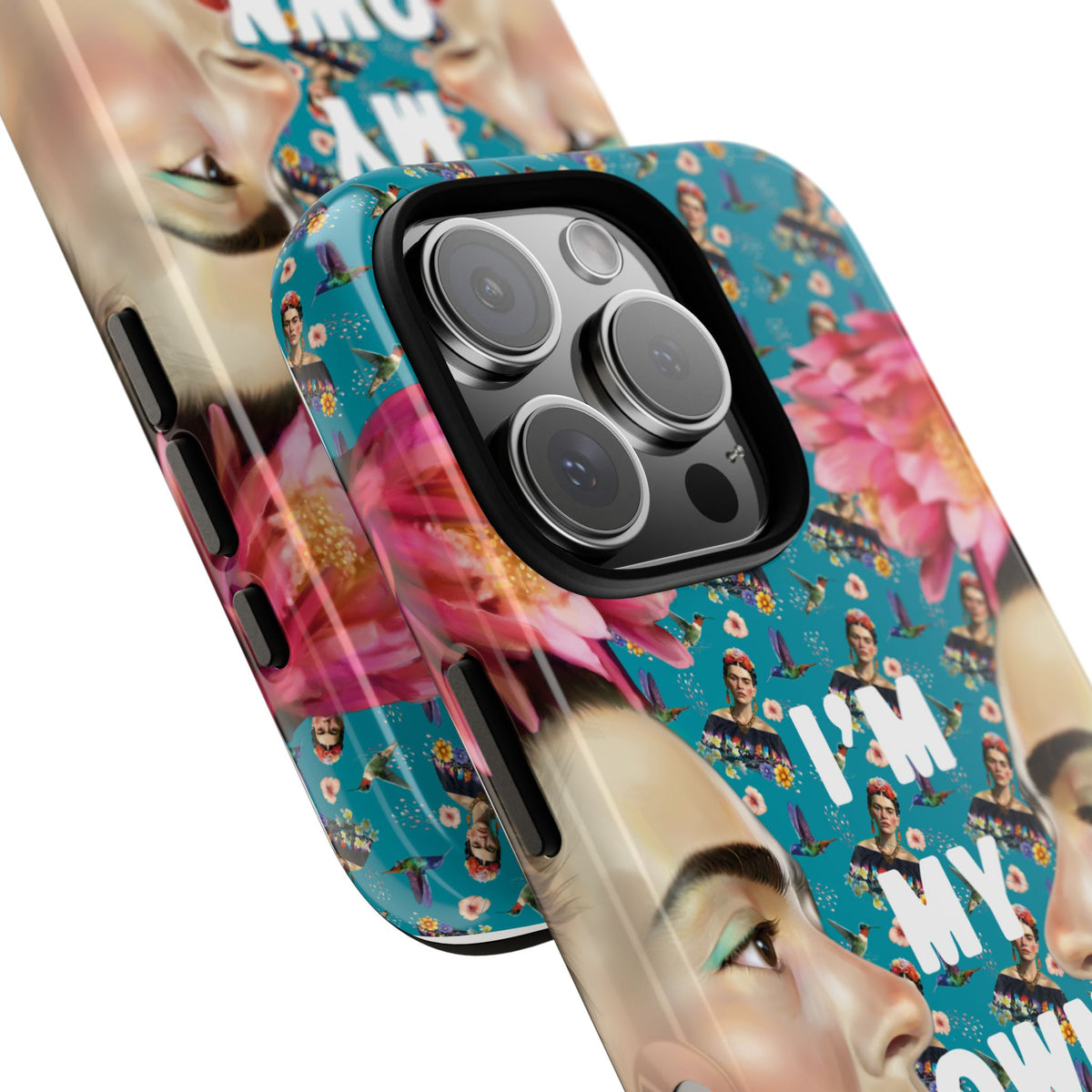 Frida Kahlo I Am My Own Muse Mirror Portrait iPhone Case