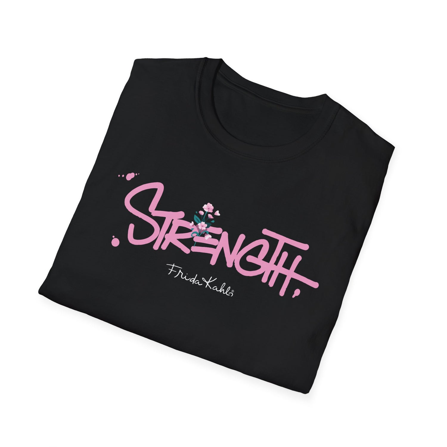 Frida Kahlo Breast Cancer Awareness T-Shirt