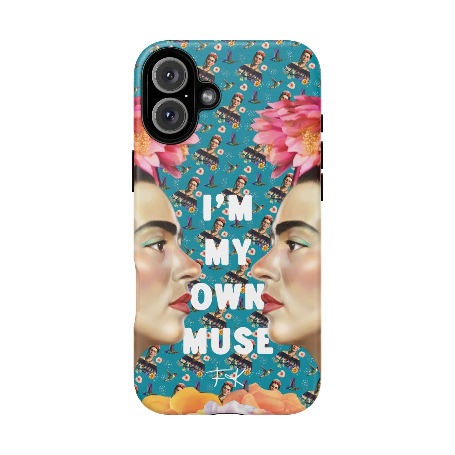 Frida Kahlo - I Am My Own Muse - Colorful Art Phone Case