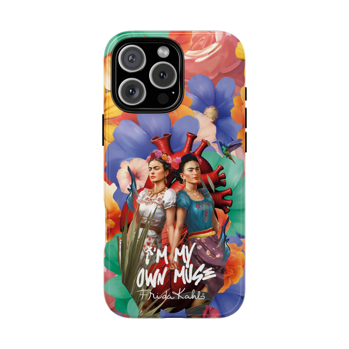 Frida Kahlo I Am My Own Muse Two Fridas iPhone Case