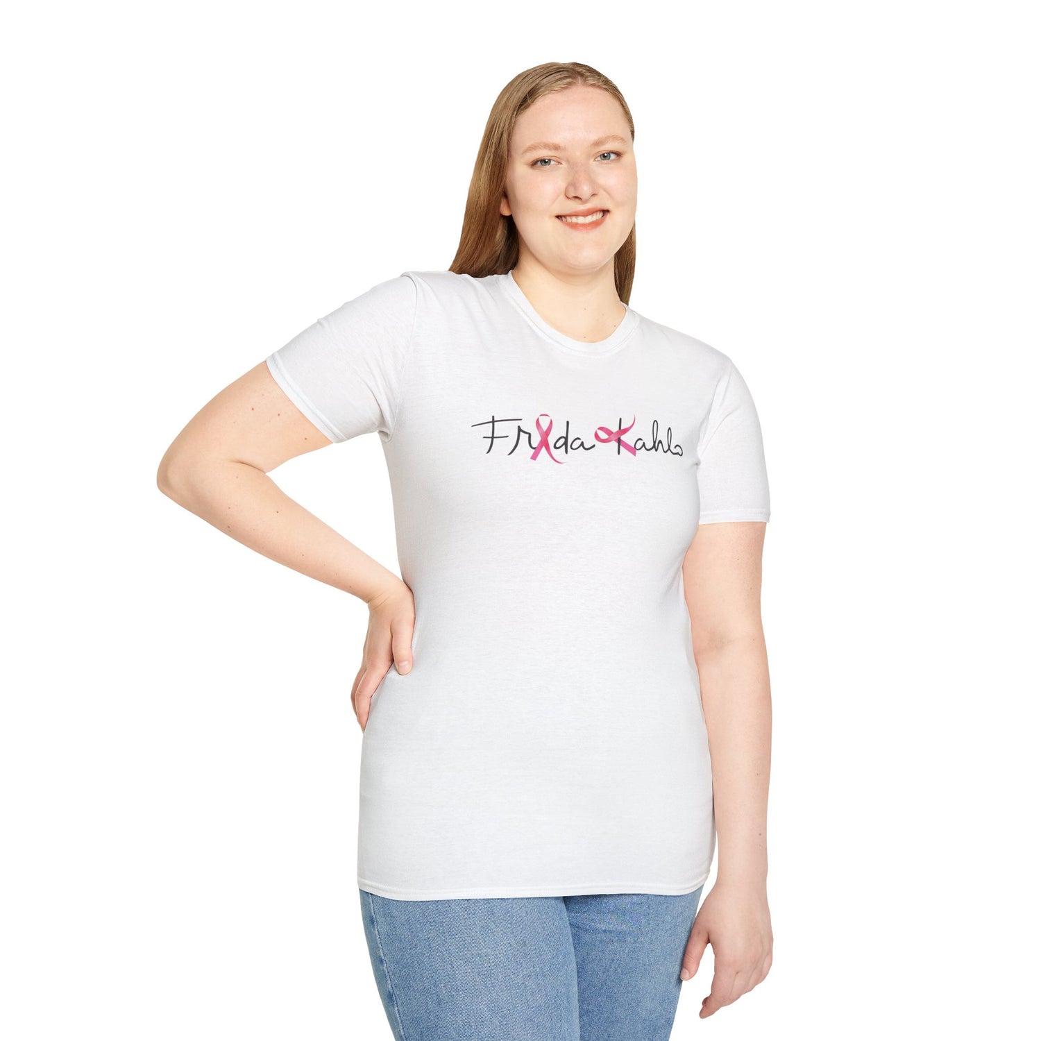 Frida Kahlo Breast Cancer Awareness T-Shirt
