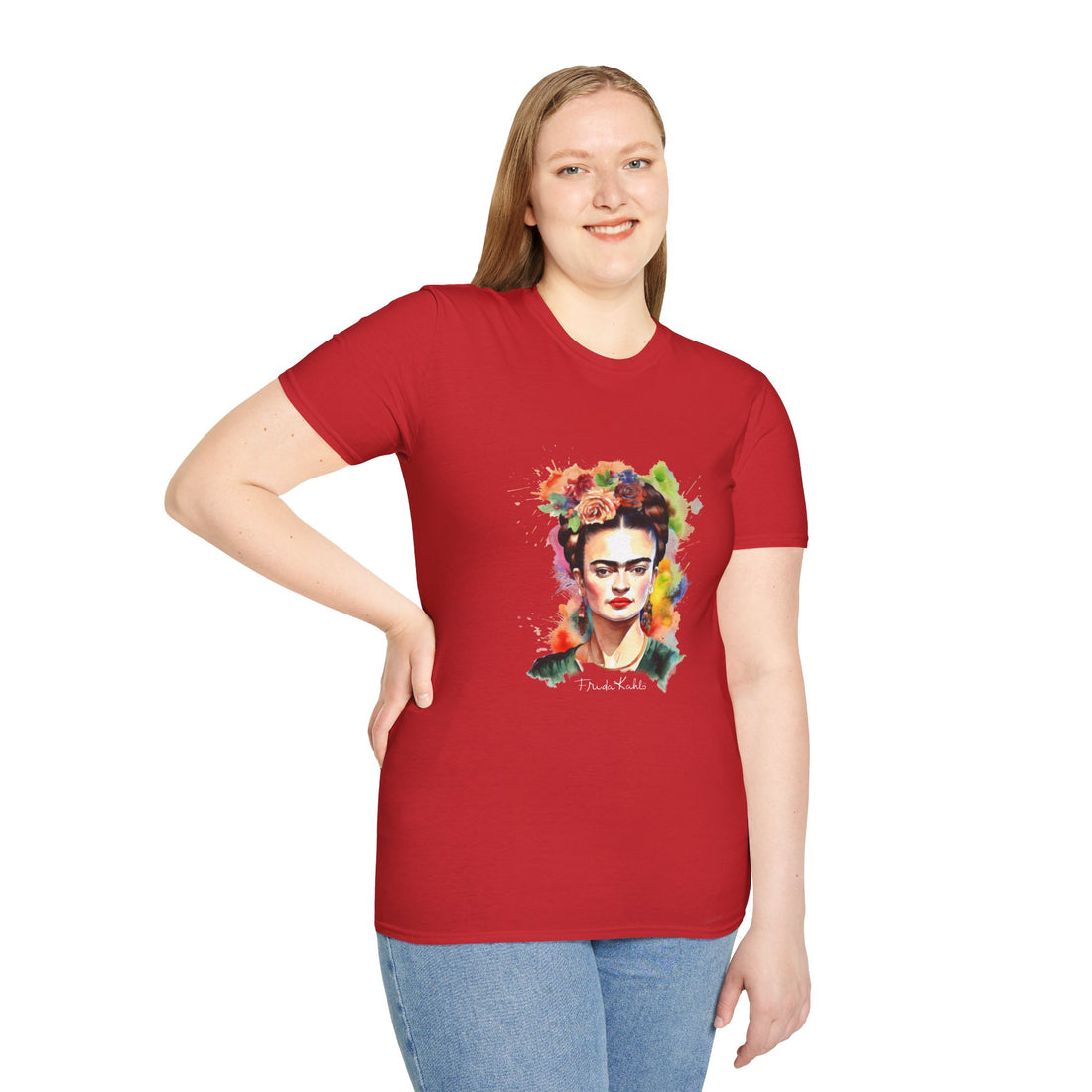 Frida Kahlo Colorful Unisex T-Shirt