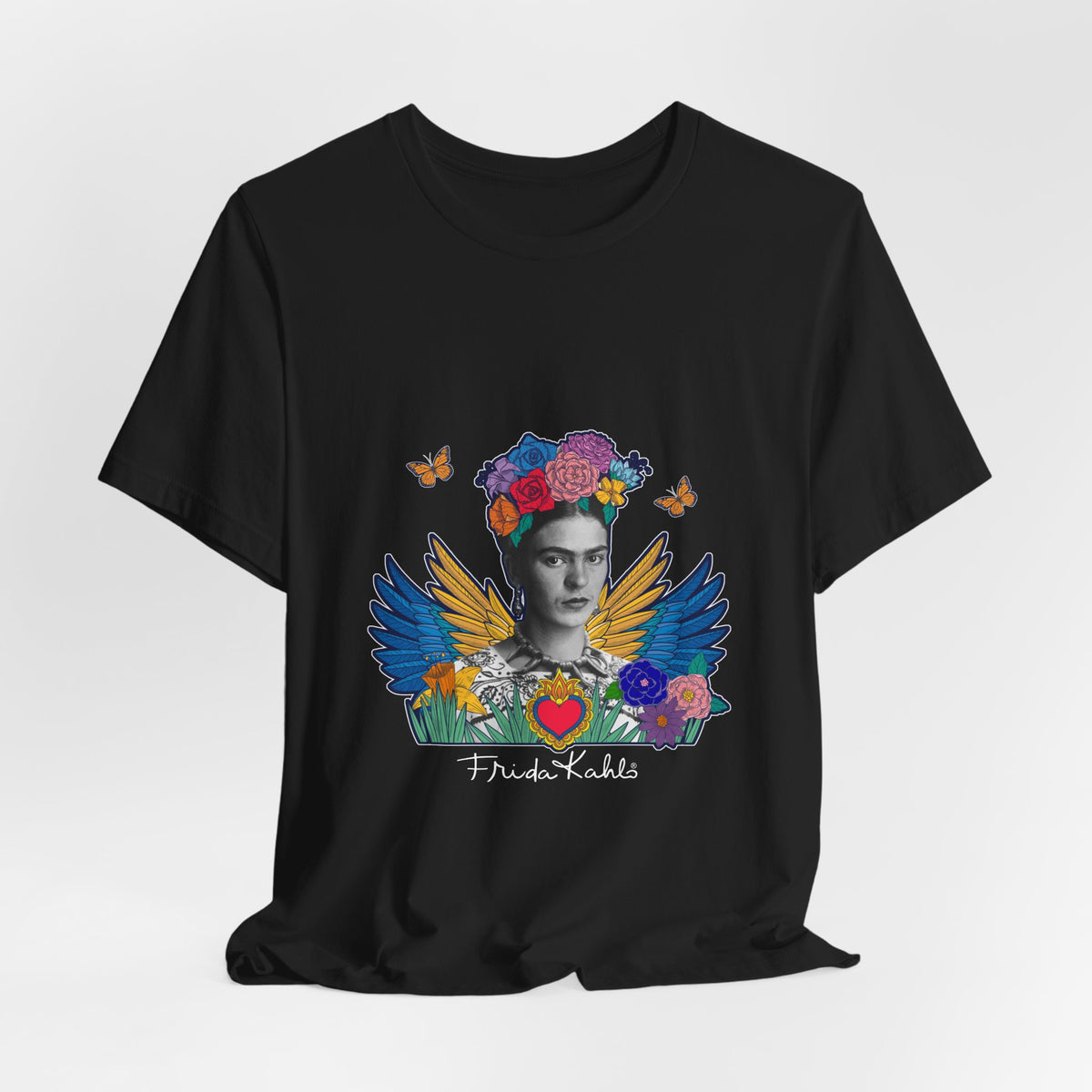 Frida Kahlo Winged Sacred Heart T-Shirt