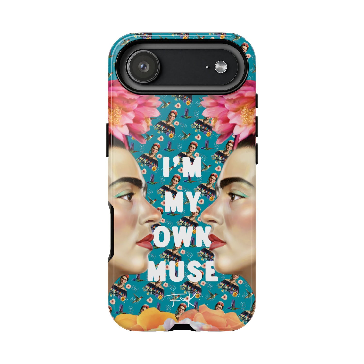 Frida Kahlo - I Am My Own Muse - Colorful Art Phone Case