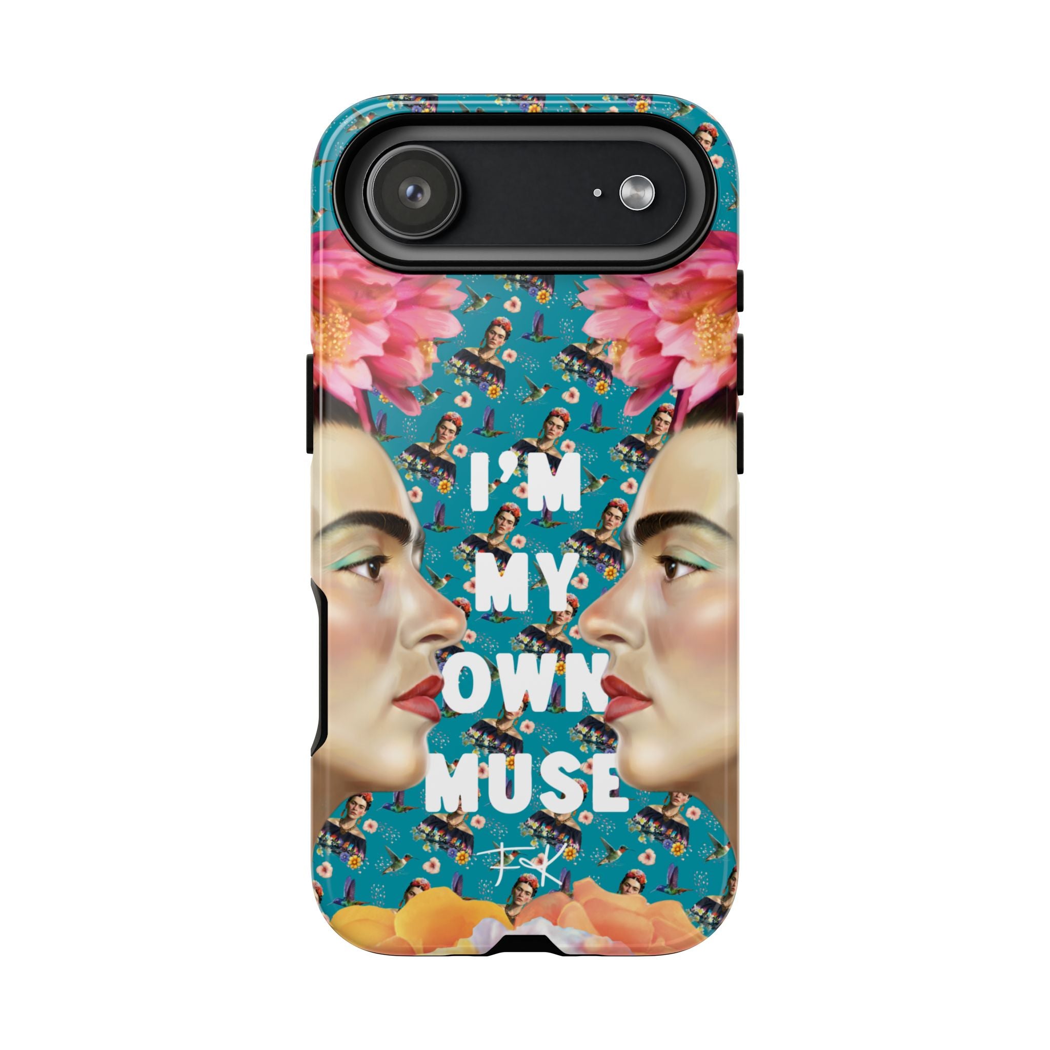 Frida Kahlo - I Am My Own Muse - Colorful Art Phone Case