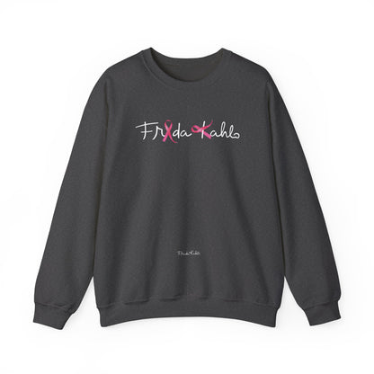 Frida Kahlo Inspired Sweatshirt - Breast Cancer Awareness Collection