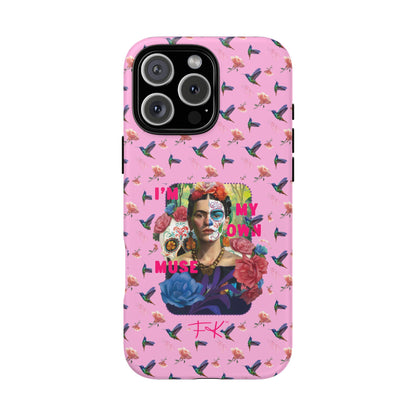 Frida Kahlo - I Am My Own Muse - Colorful Art Phone Case