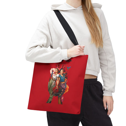 Frida Kahlo Inspired Colorful Art Tote Bag — &