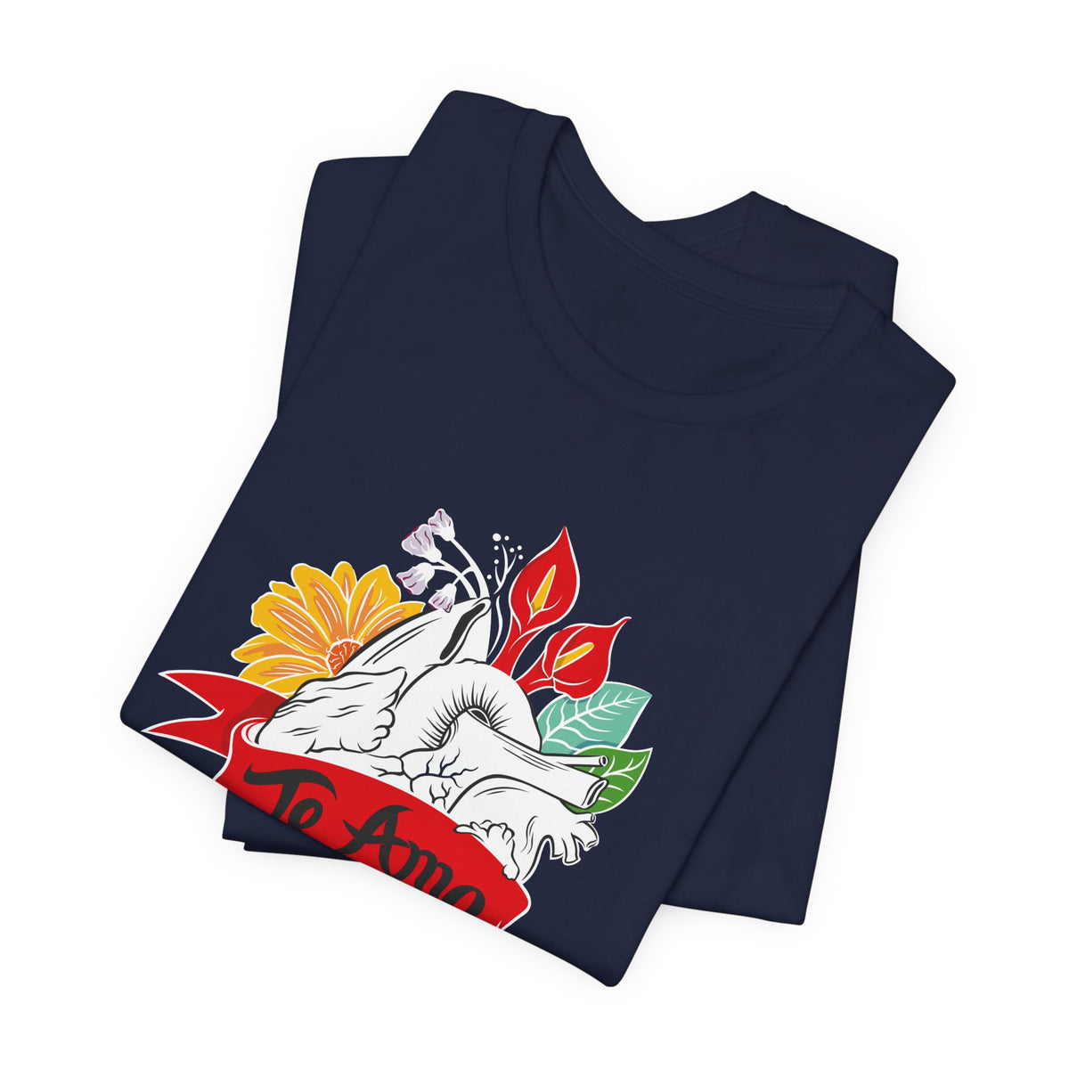 Frida Kahlo Te Amo Más Que Mi Propia Piel Anatomical Heart T-Shirt