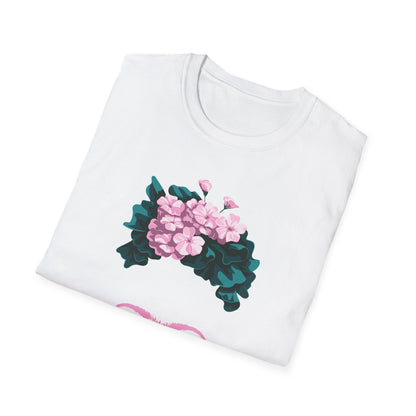 Frida Kahlo Breast Cancer Awareness T-Shirt